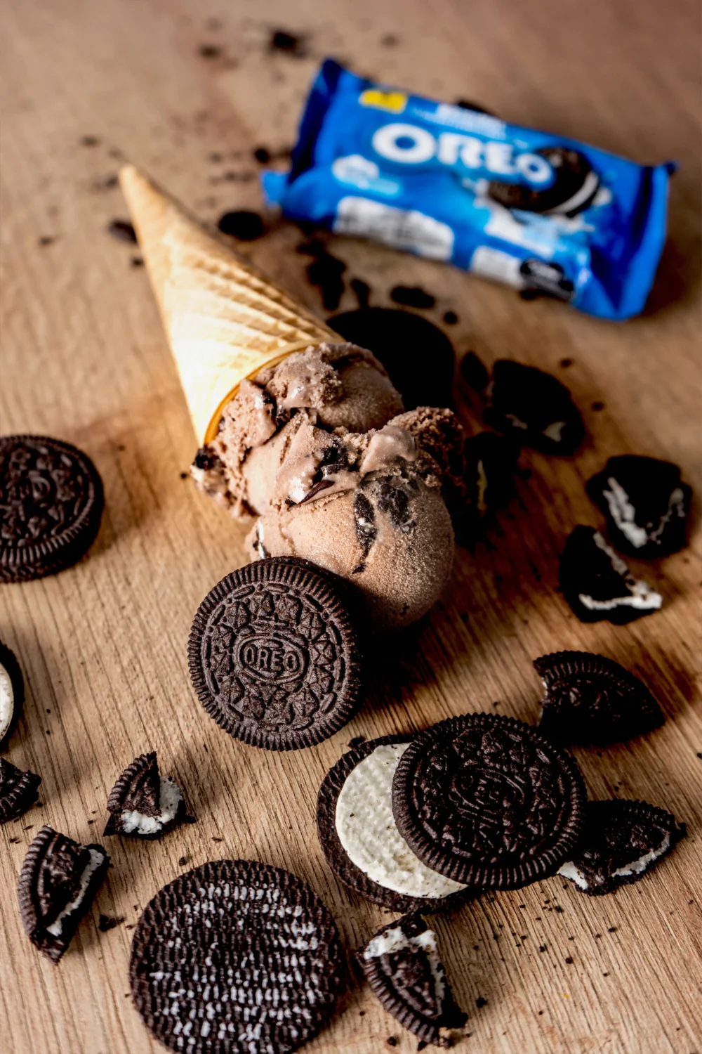 Helado de Oreo Chocolate