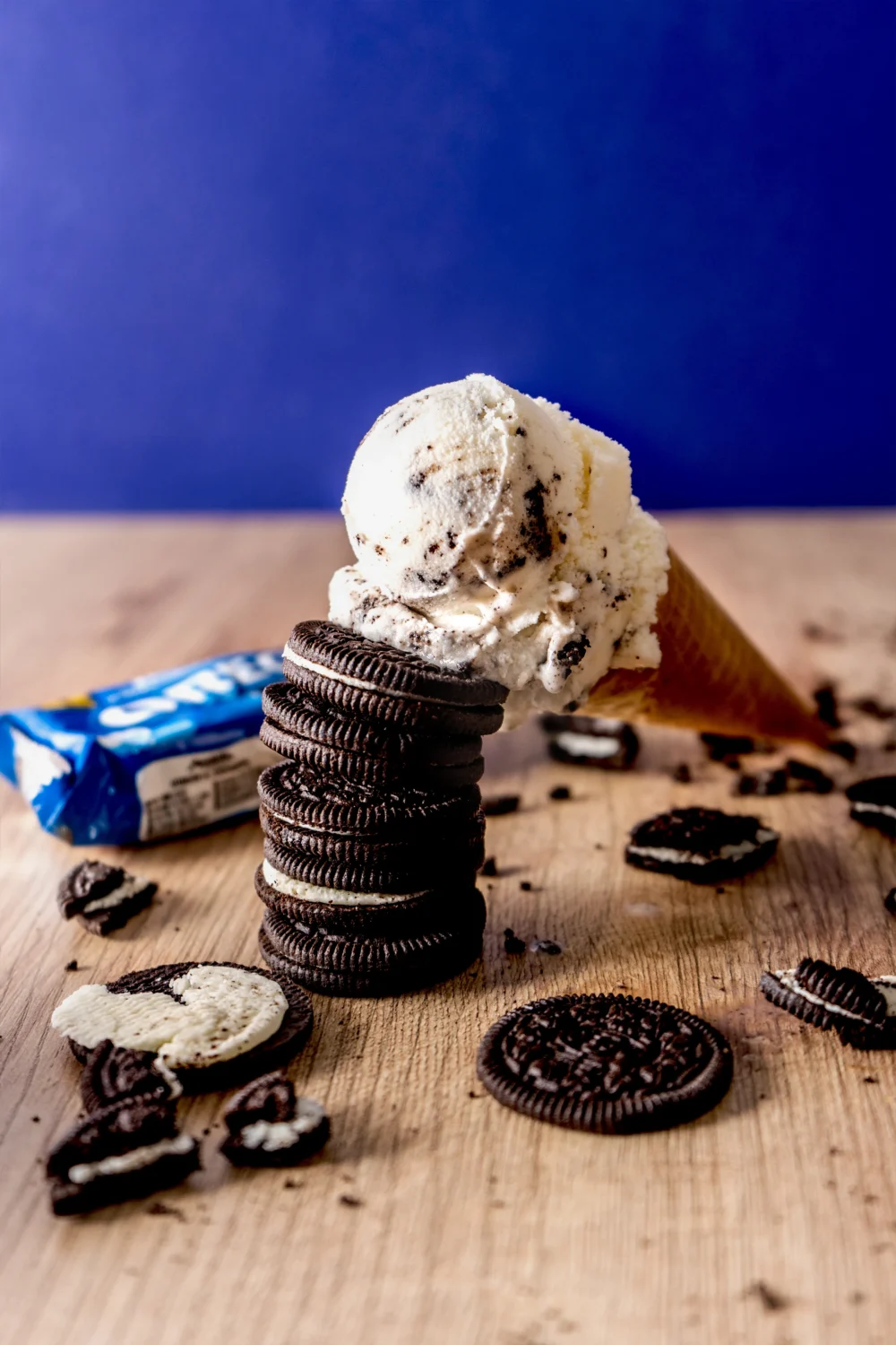 Helado de Oreo Vainilla